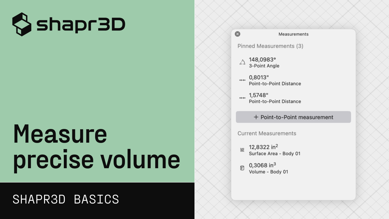 MEASURE PRECISE VOLUME