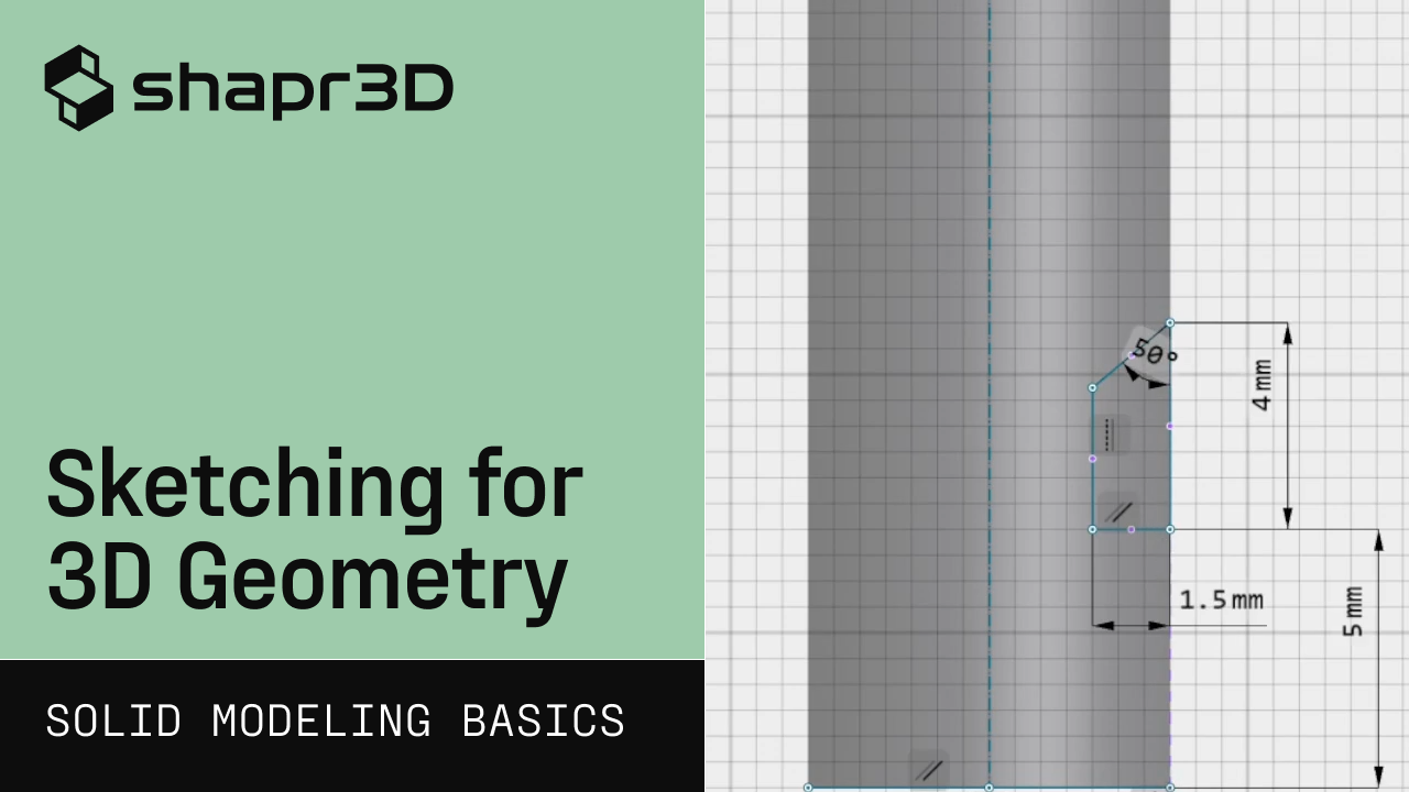 SOLID MODELING FROM SKETCHES