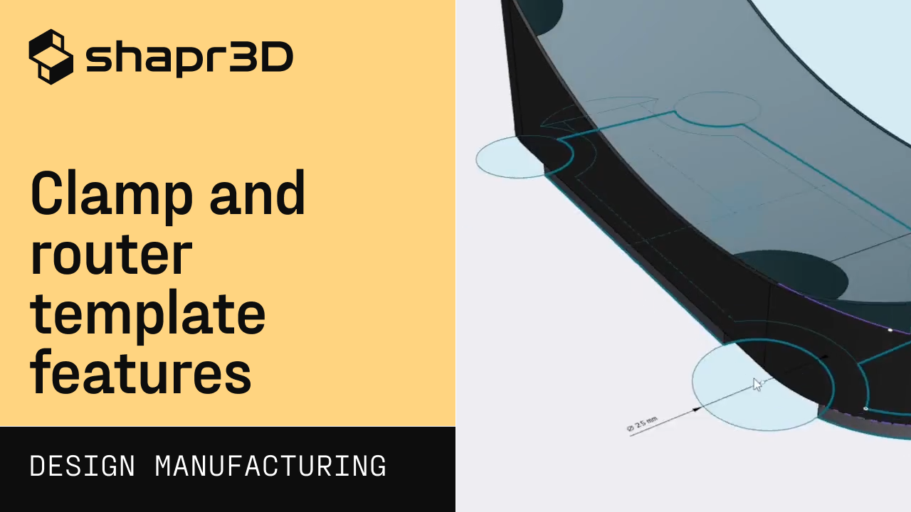 CLAMP AND ROUTER TEMPLATE FEATURES