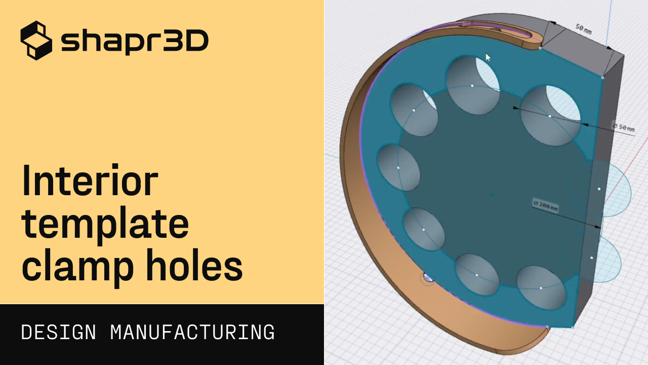 INTERIOR TEMPLATE CLAMP HOLES