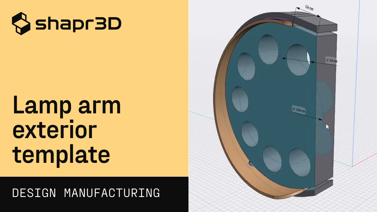 LAMP ARM EXTERIOR TEMPLATE