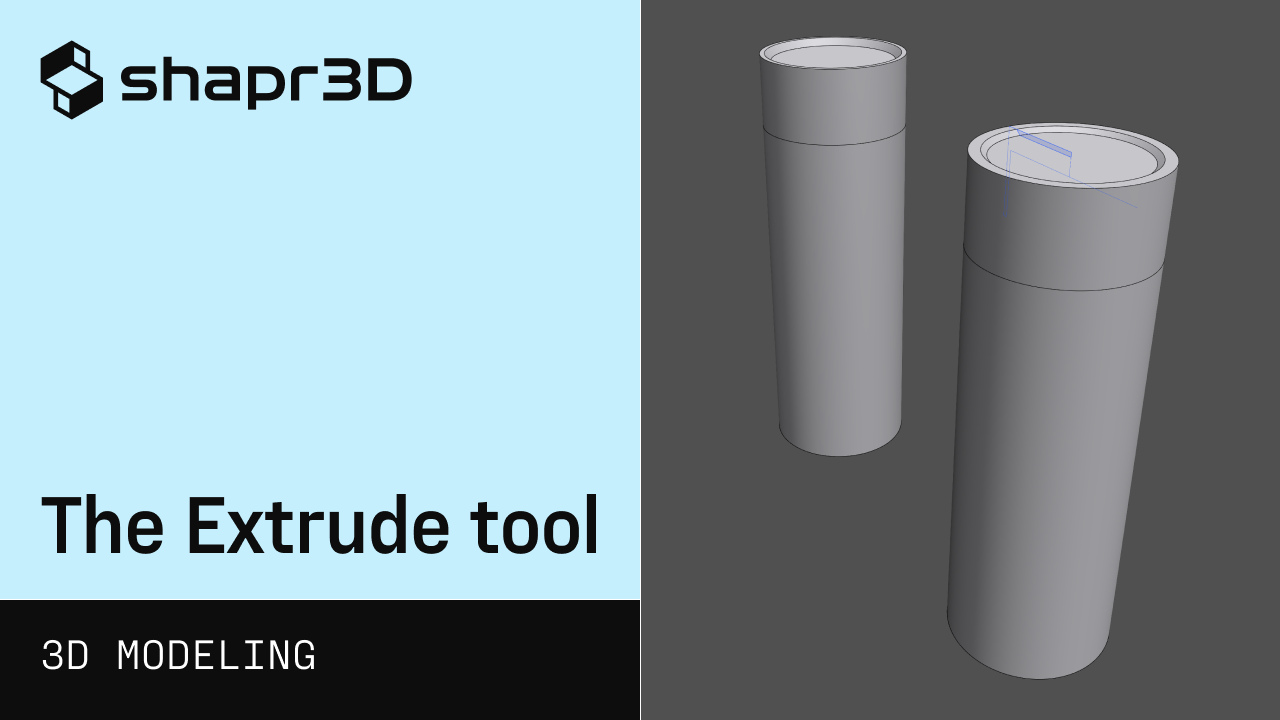 THE EXTRUDE TOOL