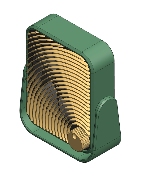 Desk fan