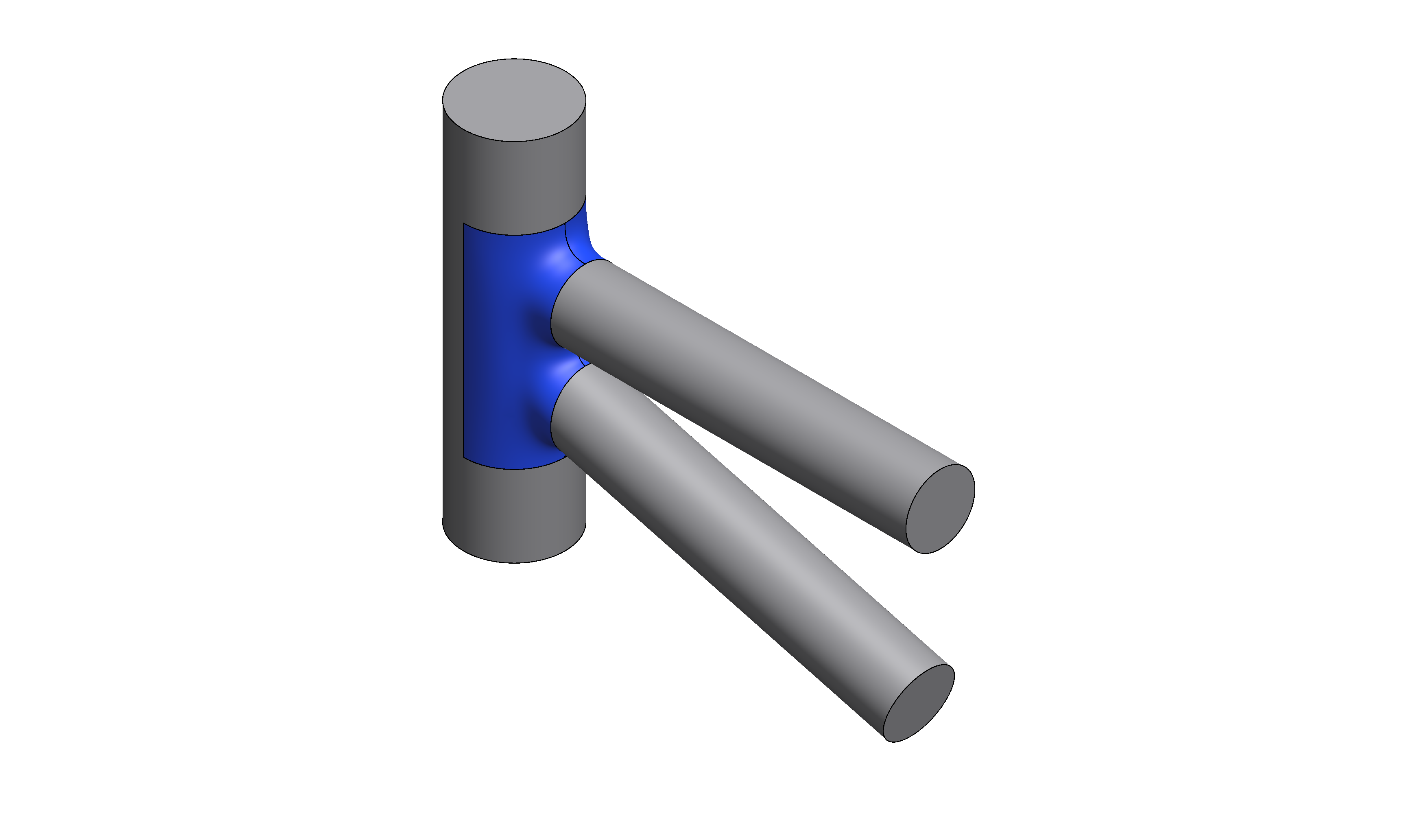 Three pipes