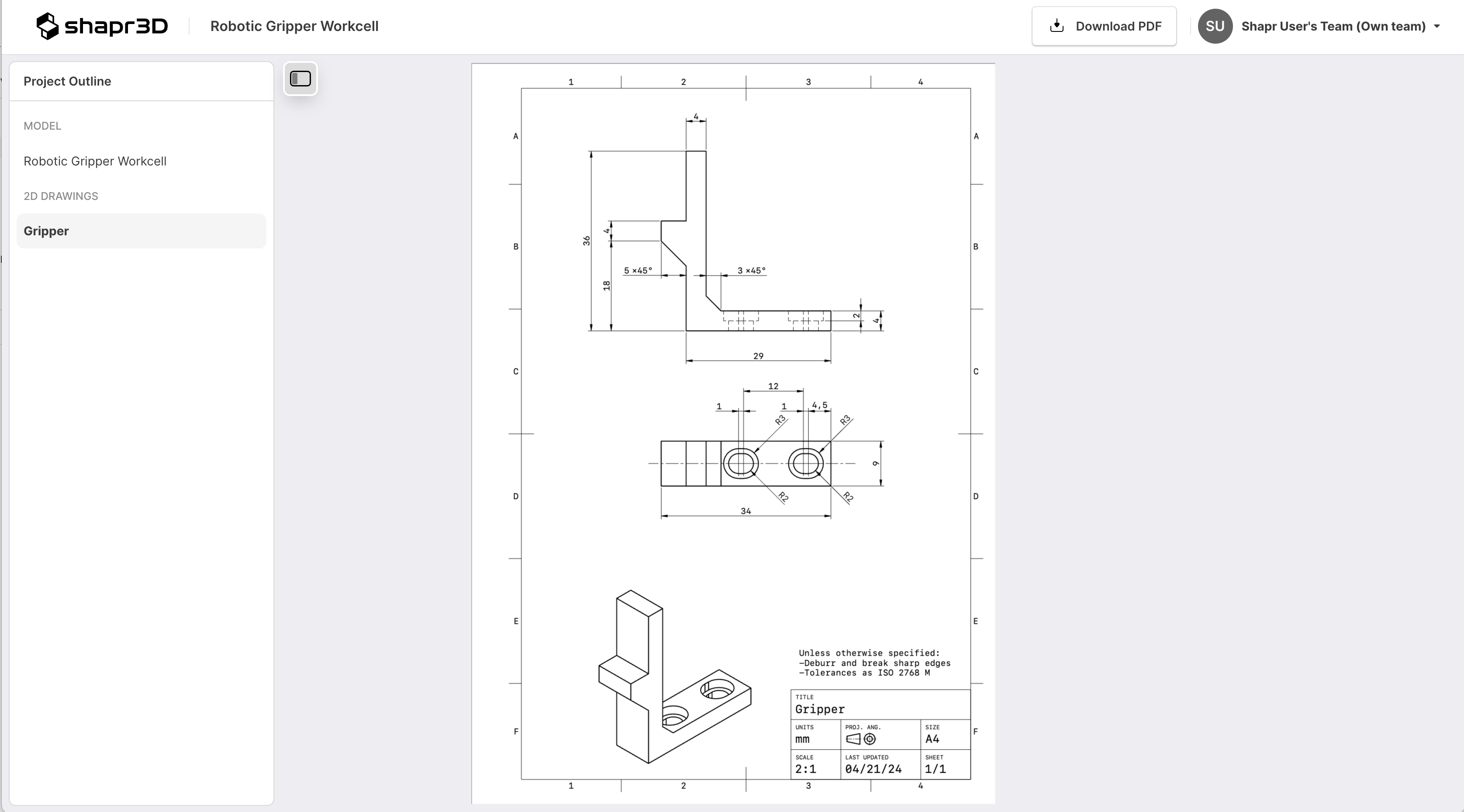 3d model from 2d drawing - 2 - Share your creations - Shapr3D Community